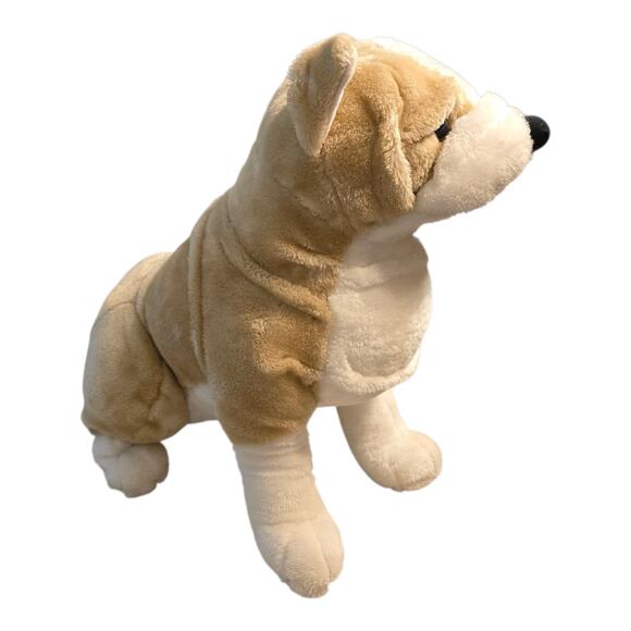 Melissa and Doug Bulldog English Bulldog Stuffed Animal 17 inches - Picture 2 of 8
